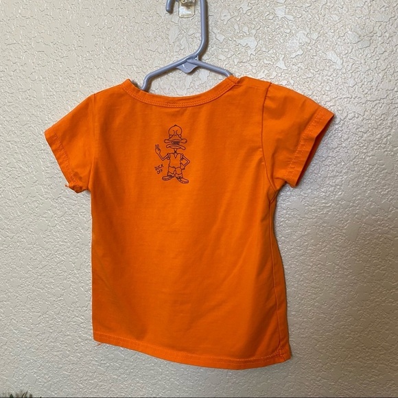 Duck off kids T-shirt orange - Picture 3 of 4